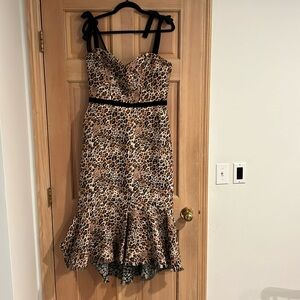 Johana Ortiz leopard print dress